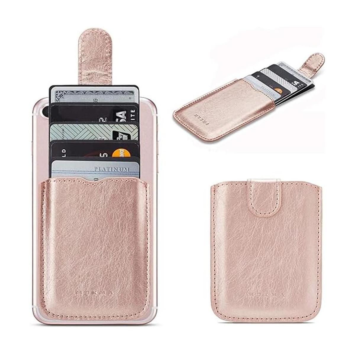 Soporte para tarjetas de teléfono funda de bloqueo RFID
