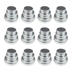 LJY 36 piezas redondas de latas de aluminio con tapa de_1