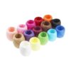 Cuerdas de papel de rafia 15 rollos de 15 colores para_3