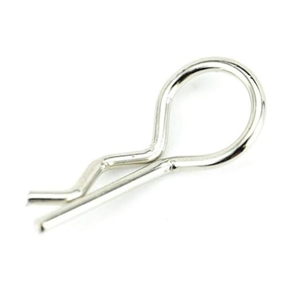 Apex RC Products Silver 110 Clips de cuerpo anodizado RC_2
