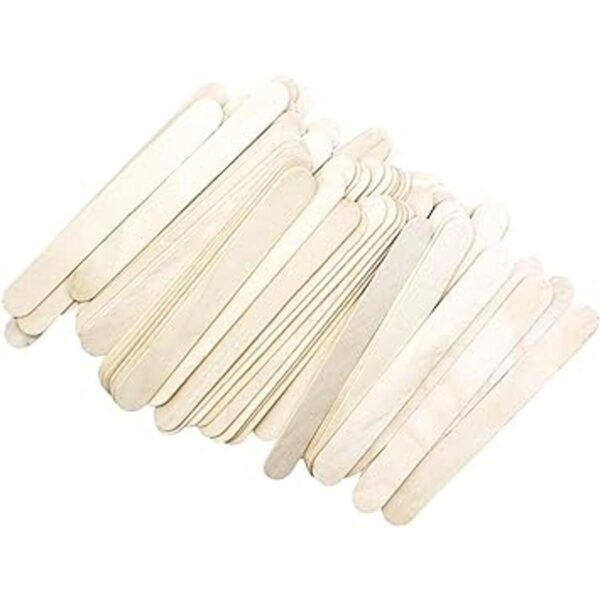 Amkoskr Palitos de manualidades gigantes naturales de 8