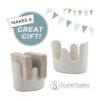 Scarlettwares Doble soporte de esponja doble para_4