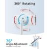 SAIJI Soporte para tableta altura ajustable rotación de_6