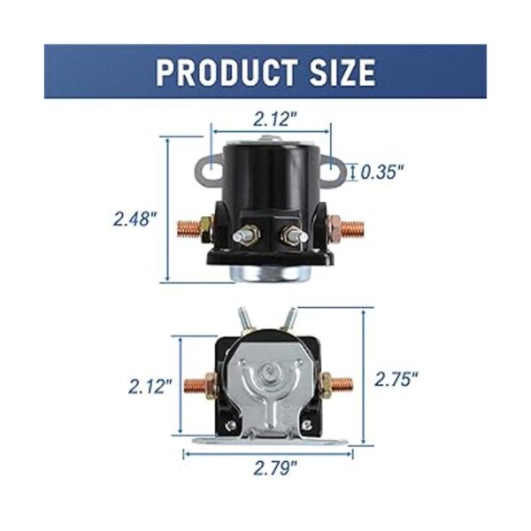 JDMSPEED Nuevo relé solenoide de arranque SW3 de repuesto_2