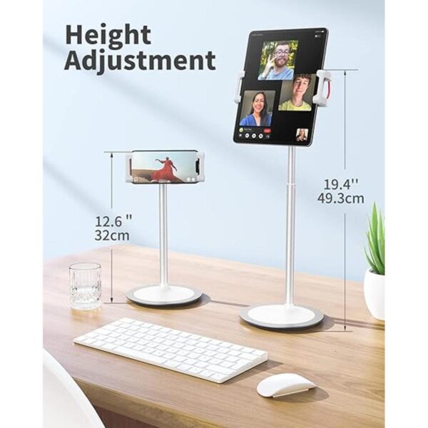 SAIJI Soporte para tableta altura ajustable rotación de_5