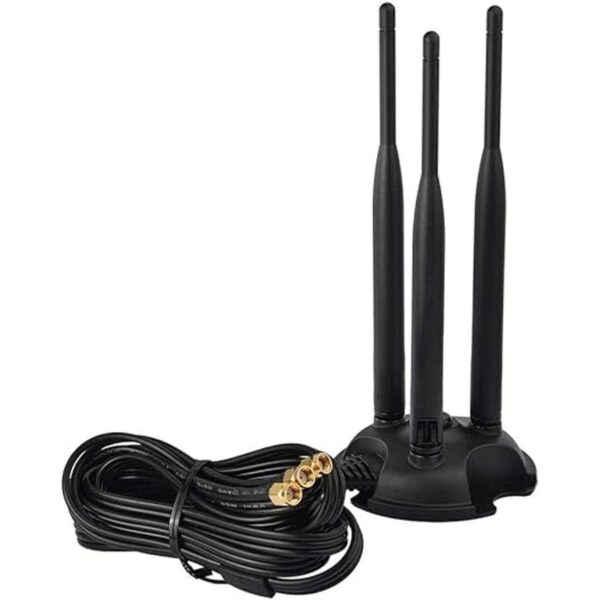 Eightwood Antena WiFi de doble banda de 24 GHz 5 GHz con_1