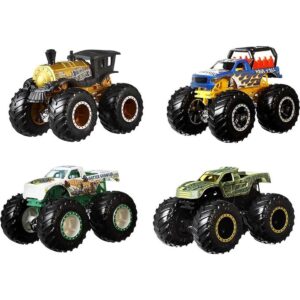 Hot Wheels Monster Trucks Vehículo a escala 164 paquete