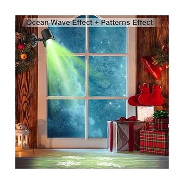 Elec3 Luces de proyector de Navidad con ondas oceánicas_5