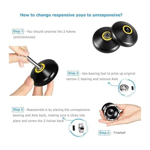 MAGICYOYO Yoyo V3 sensible profesional yoyo de aluminio_5