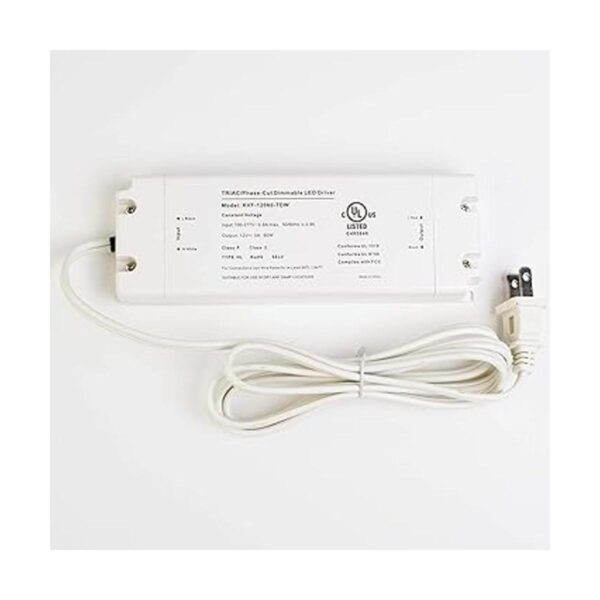 LEDupdates 12 V UL Listado 60 W Triac Dimmable Driver