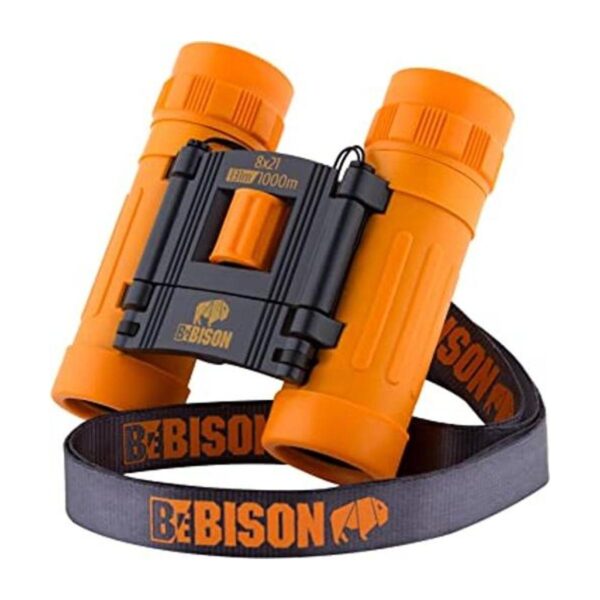 BeBison Prismáticos para niños y adultos óptica real de_1