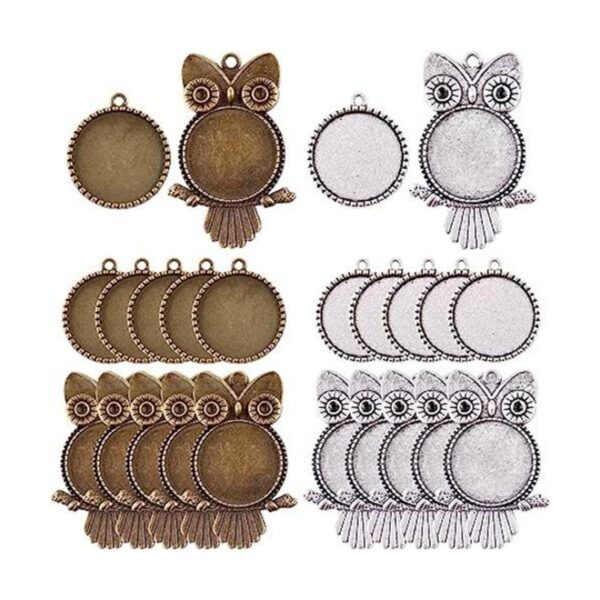 Swpeet Kit de 48 bandejas colgantes de 2 formas 12