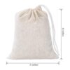 Tatuo 50 bolsas de muselina de algodón con cordón bolsa_2