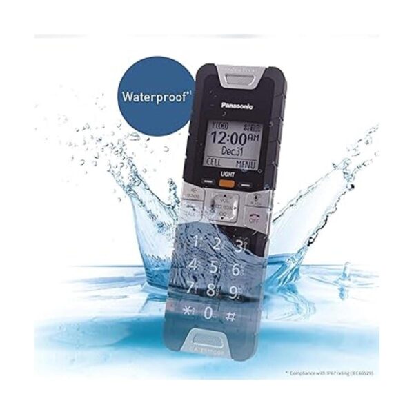 Panasonic Teléfono inalámbrico resistente.