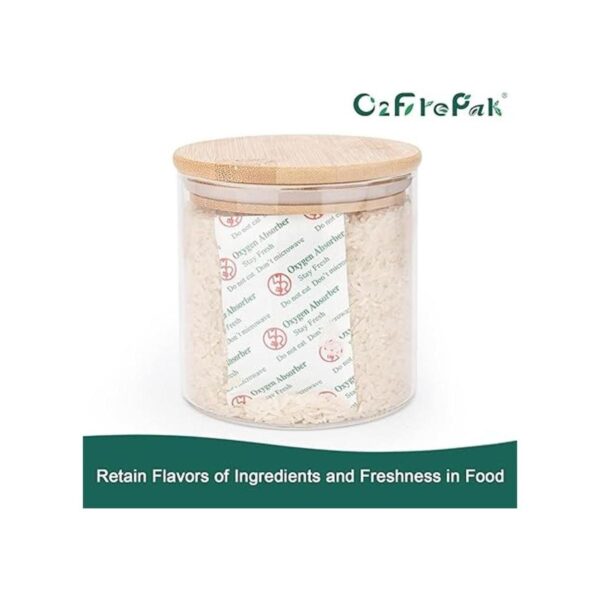 O2frepak Paquete de 100 absorbentes de oxígeno de grado_5