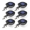 DBF Luces solares de canalón mejoradas con 9 luces LED_1