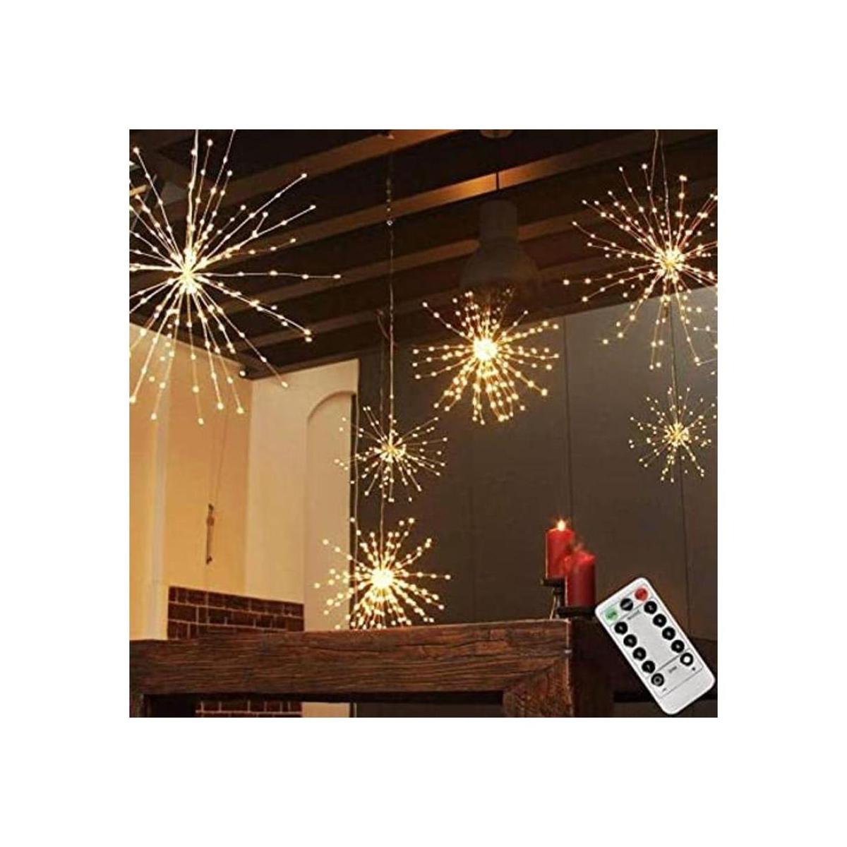 PXBNIUYA Luces esféricas en forma de brote estelar 200