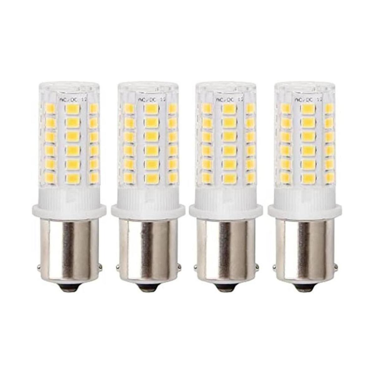 Bombilla LED BA15S S8 SC de bajo voltaje de 12 V CACC