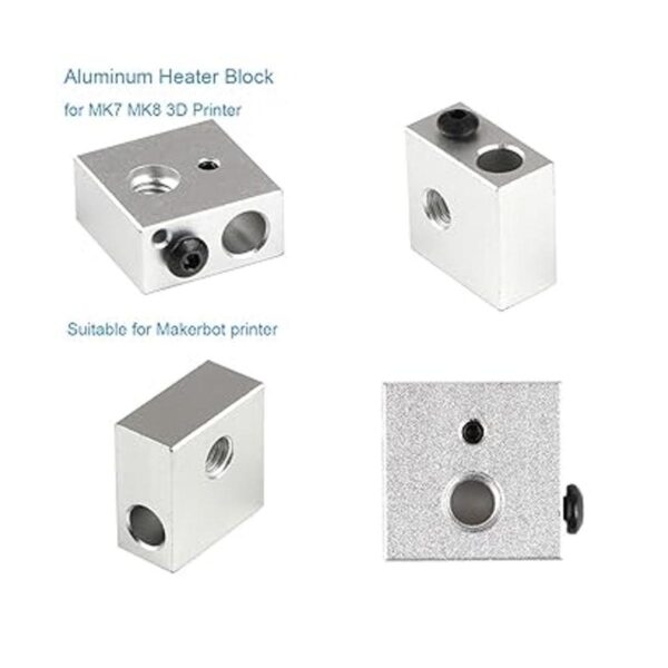 MakerHawk Bloque calentador de aluminio para impresora 3D_2