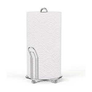 Simple Houseware Toallero de papel cromado_1