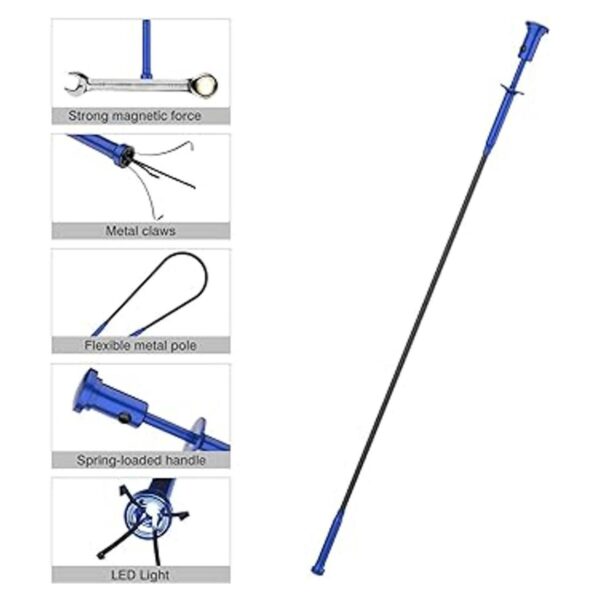 Housolution Grabber Tool Recolector magnético de cuatro_2