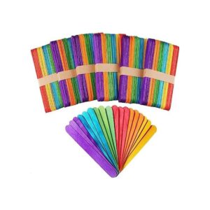 Paquete de 500 palillos de madera para palos de paleta de