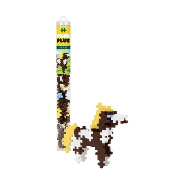 Plus Plus Plus Mini tubo de fabricación Caballo 70_1