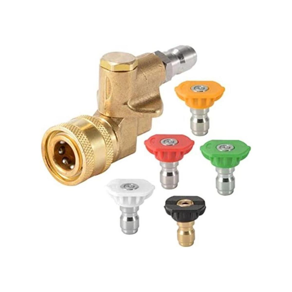 LOVHO Kit de accesorios de arandela a presión 5 puntas de