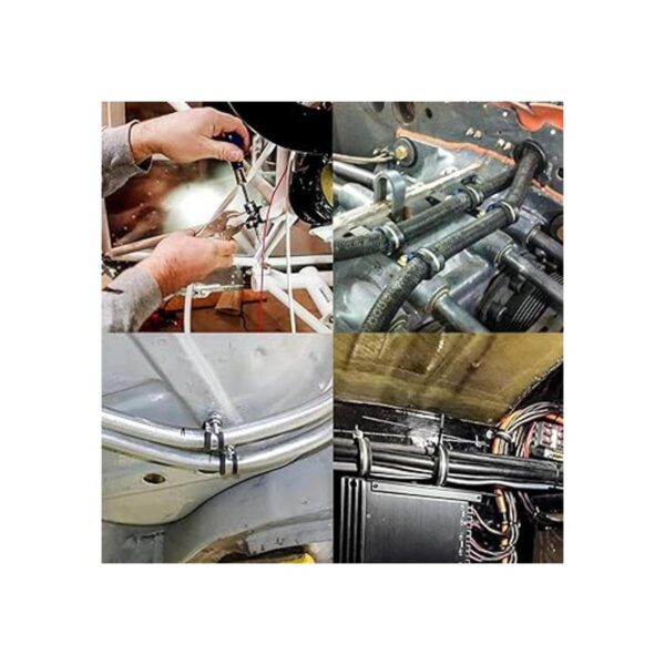 Keadic Abrazaderas de cable 0.236 in 20 unidades 14
