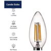 FLSNT B11 E12 Bombillas LED de candelabro equivalentes a