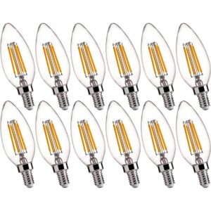 FLSNT B11 E12 Bombillas LED de candelabro equivalentes a