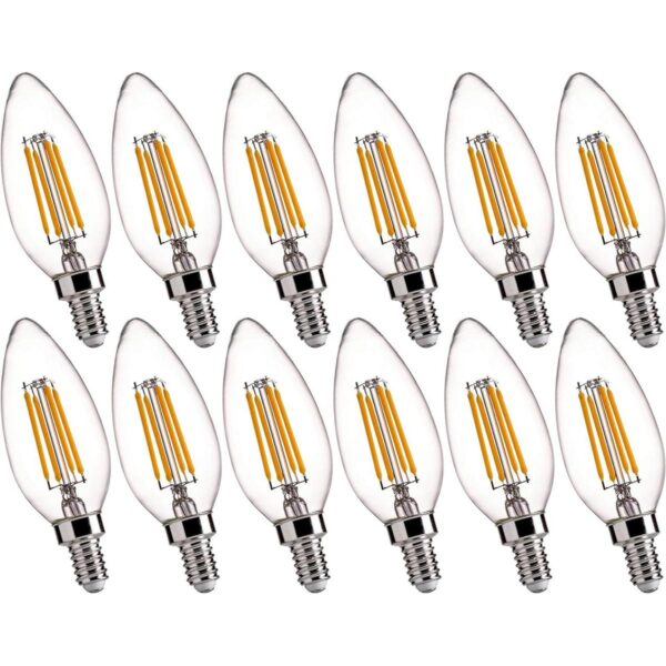 FLSNT B11 E12 Bombillas LED de candelabro equivalentes a