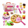 FUNERICA Juego de juguetes para niños con comida para_1