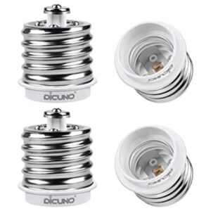 DiCUNO Adaptador E39 a E26 Mogul E39 a E26 estándar E26_1