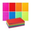 Paquete de 64 hojas de cartón corrugado de colores para
