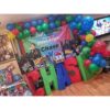 Globos de látex 100 piezas 3 colores fiesta conjunto Verde_2