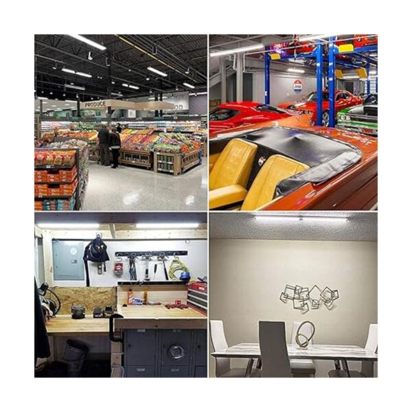 CNSUNWAY LIGHTING Luz LED de 2 pies 20 W 2400 LM luz_3