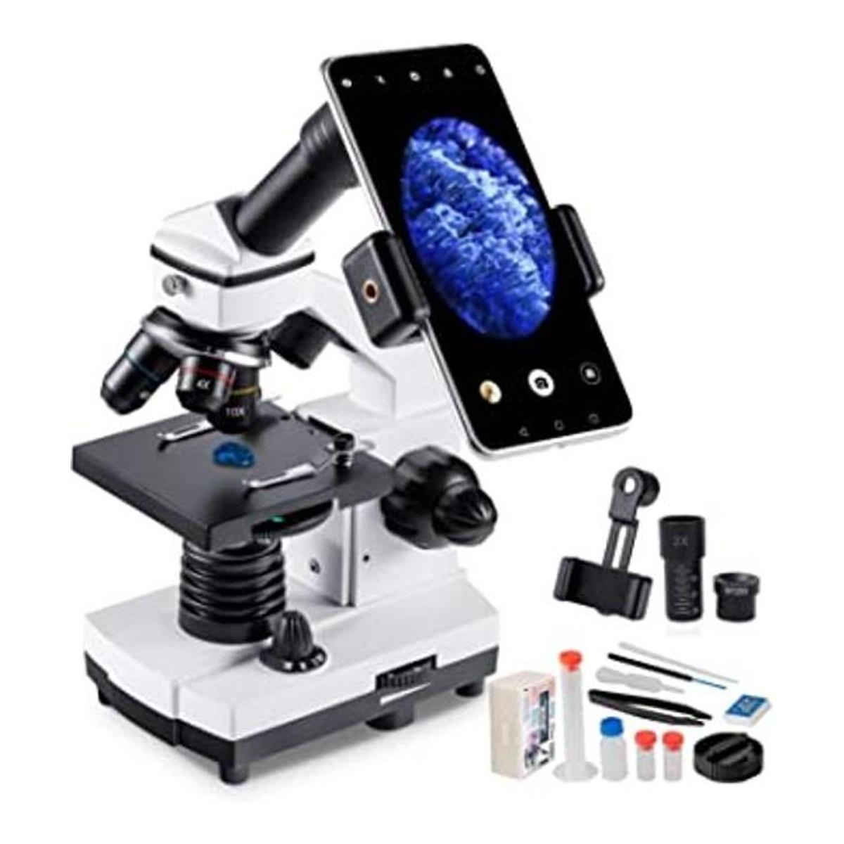 MAXLAPTER Microscopio para adultos niños estudiantes
