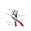 NEU Master Perforadora de cuero resistente para_3