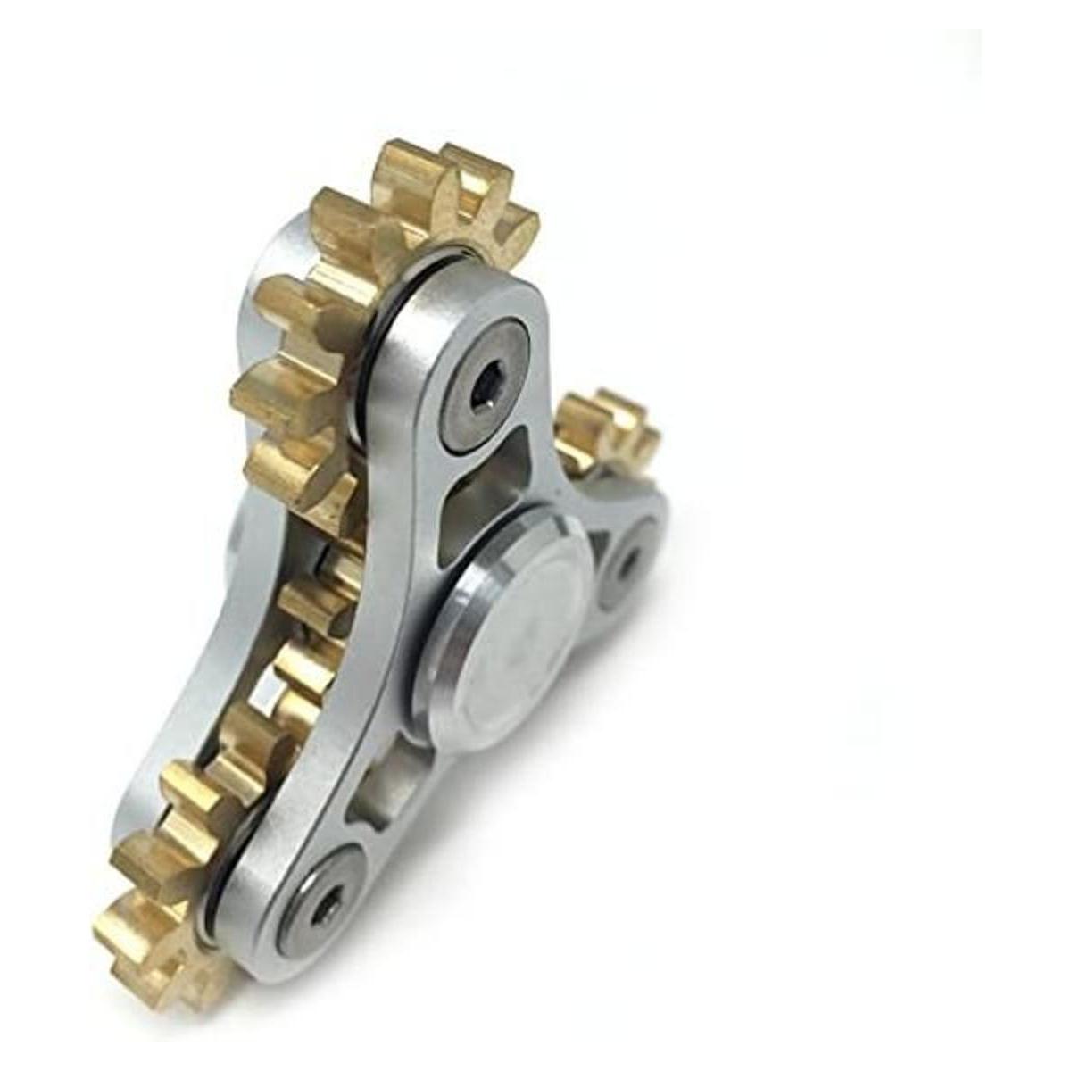 FXCOOLCT Spinner de mano de 4 engranajes Fidget Spinner