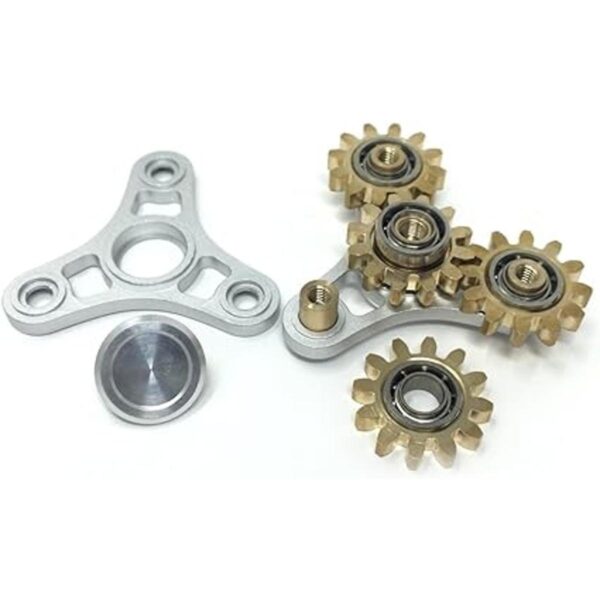 FXCOOLCT Spinner de mano de 4 engranajes Fidget Spinner_6
