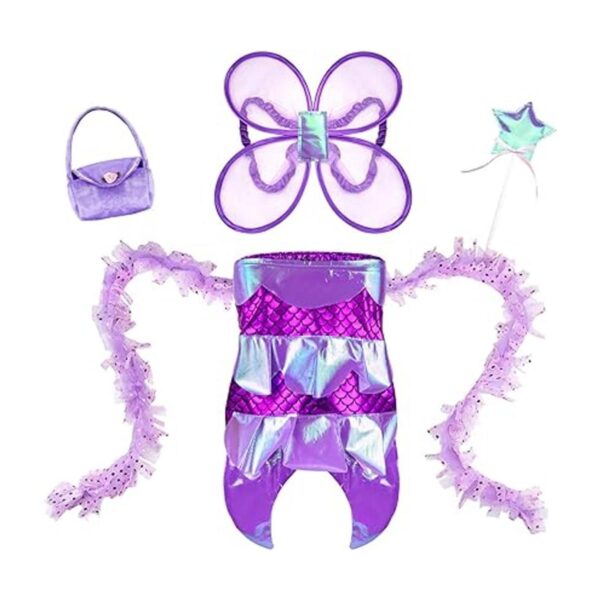 Jeowoqao Conjunto de disfraz para niñas juego de rol de