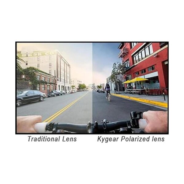 Kygear Lentes de repuesto polarizadas para gafas de sol
