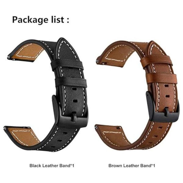 LDFAS Correa de cuero para Galaxy Watch 5 Pro de 1.57_2