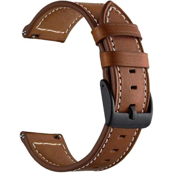 LDFAS Correa de cuero para Galaxy Watch 5 Pro de 1.57_4