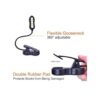 Luz de libro recargable lámpara LED con clip 3 colores x_4