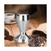 Tamper de café 1.929 in prensa de café espresso acero