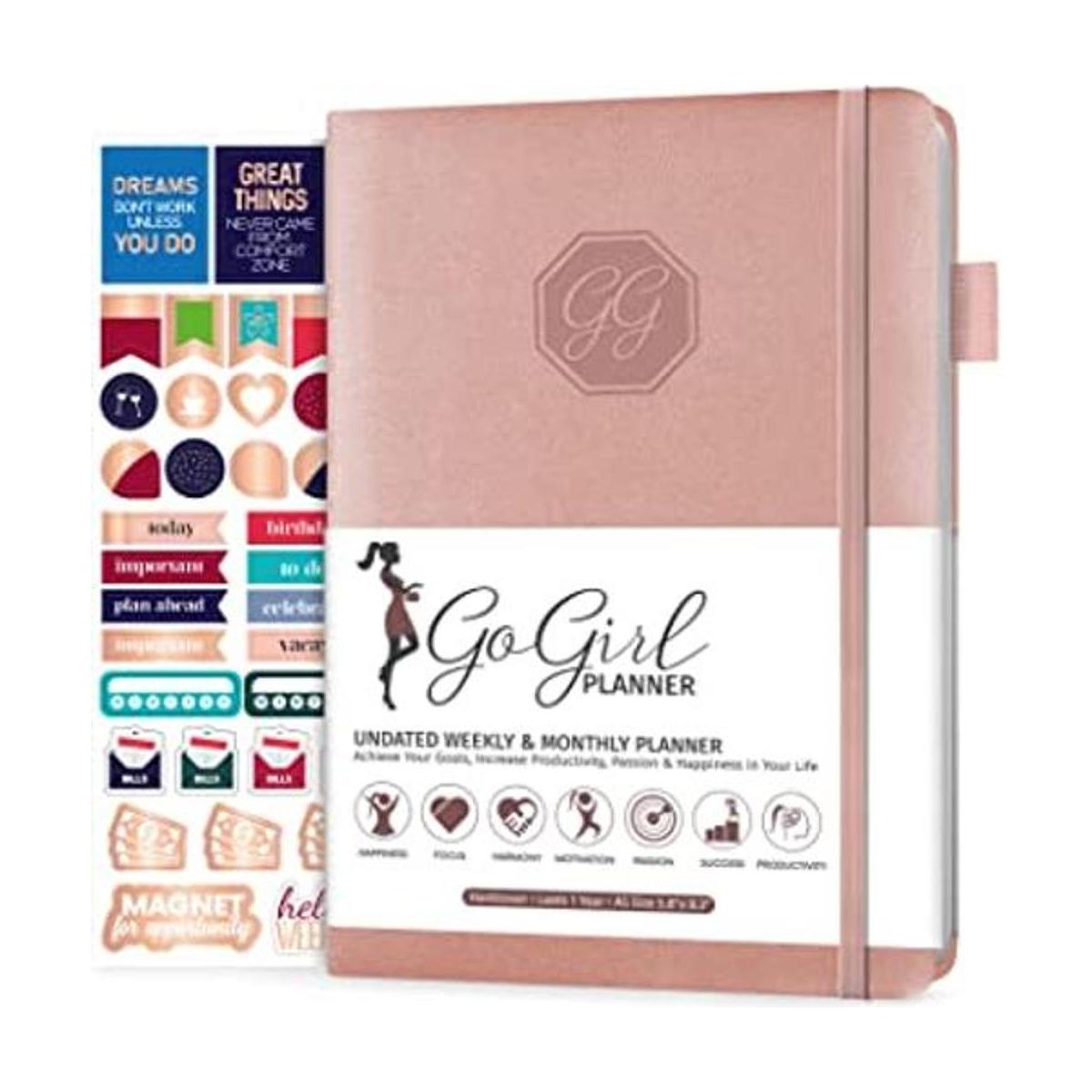 GoGirl Planner Agenda y organizador para mujeres sin