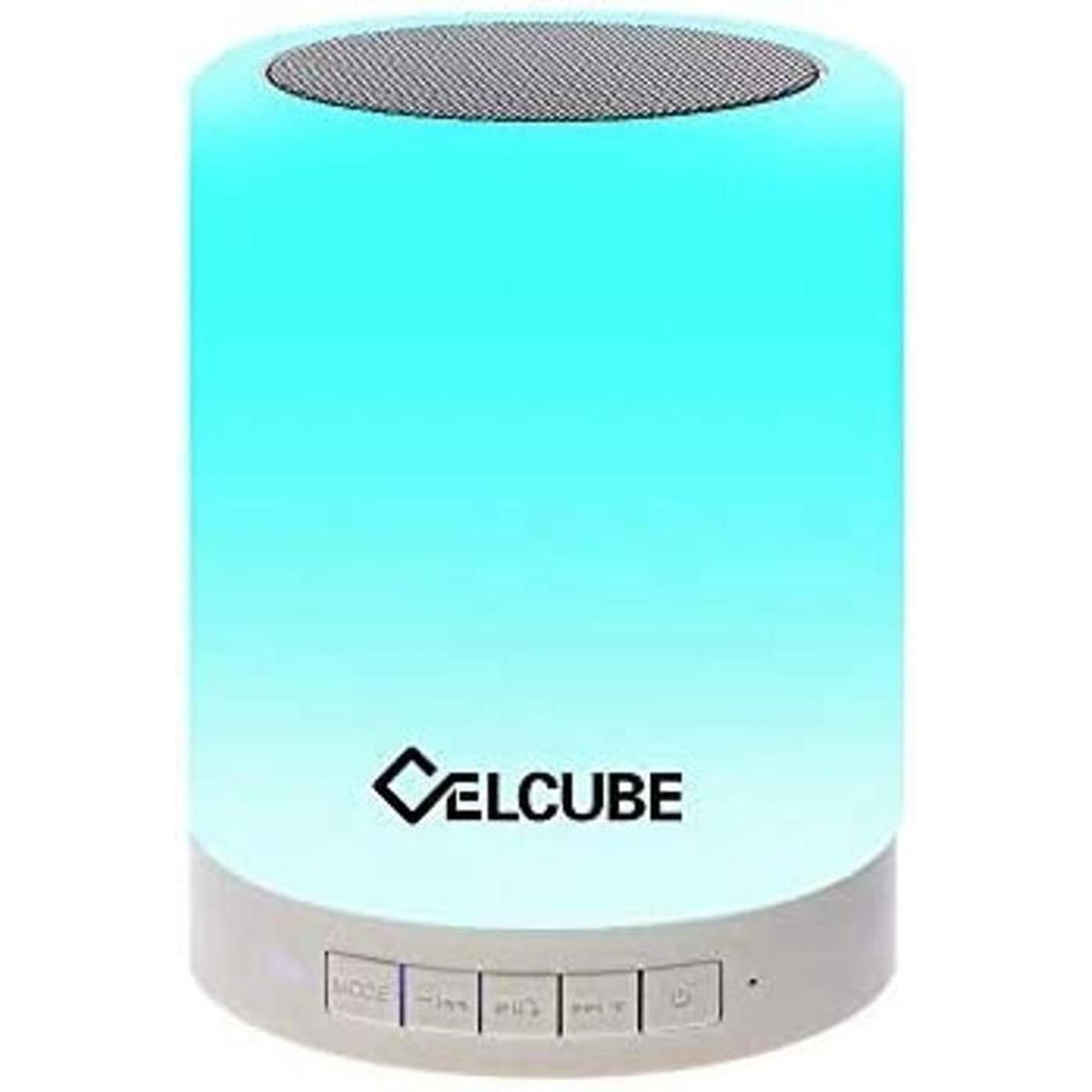 Celcube Altavoz Bluetooth de luz nocturna lámpara de