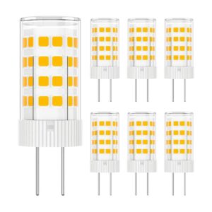 Bombilla LED G4 de 5 W base bipin tipo T3 JC CACC 12